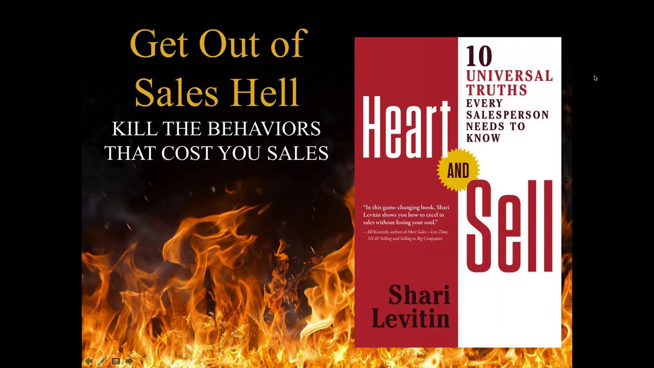 Get Out of Sales HELL from Shari Levitin