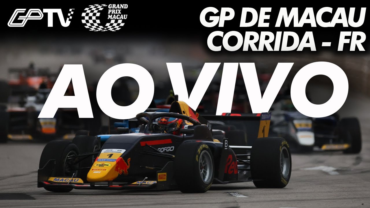 🔴GP DE MACAU 2025 AO VIVO E COM IMAGENS | FR | CORRIDA FINAL
