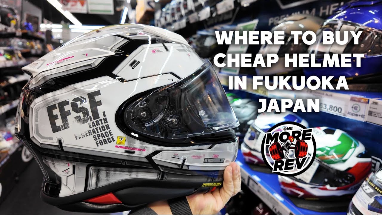 Where to buy cheap helmets in Fukuoka Japan?