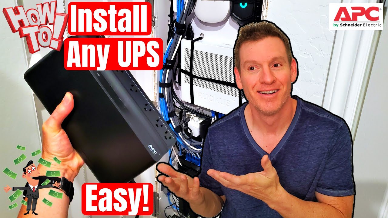 HOW TO INSTALL ANY UPS - Home Network Setup 2021