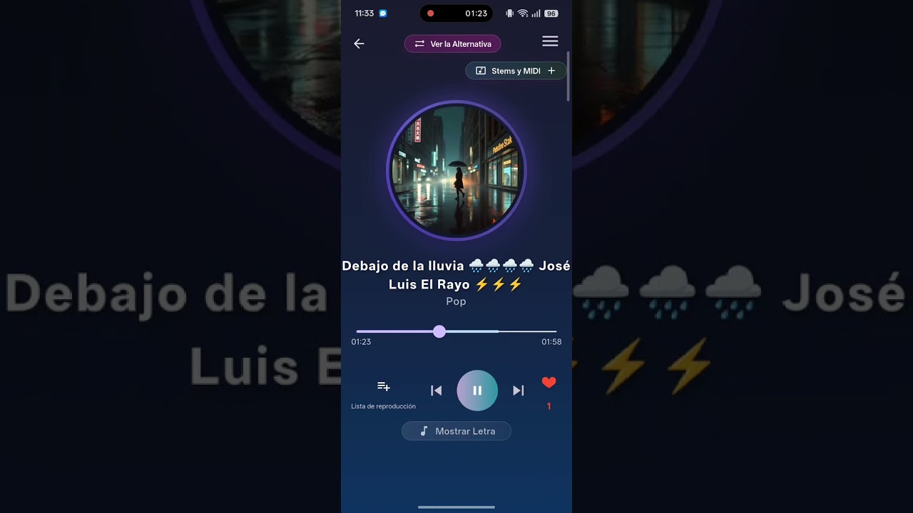 Debajo de la lluvia 🌧️🌧️🌧️