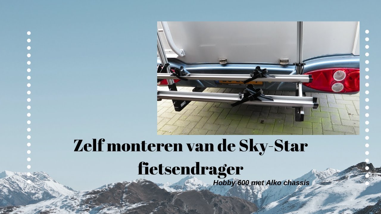 Monteren van de Sky Star fietsendrager