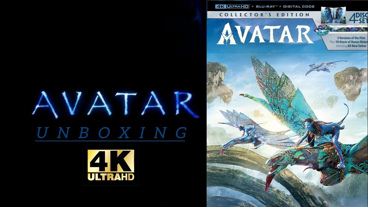 Avatar | Collectors's Edition | 4K | BluRay | Formato físico | Colección de películas | 
