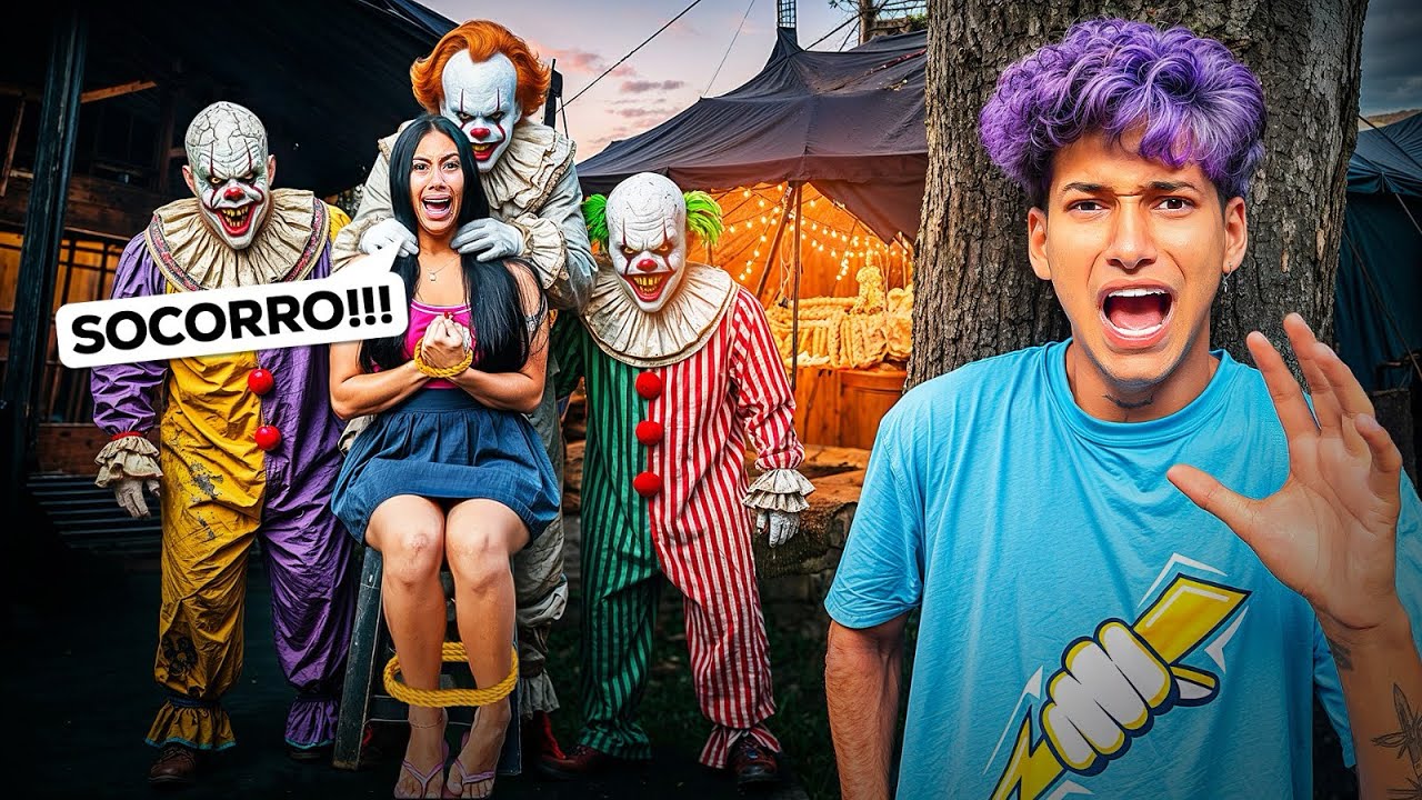 FUI SEQUESTRADA POR PALHAÇOS DO MAL NO CIRCO AMALDIÇOADO *o pior aconteceu…