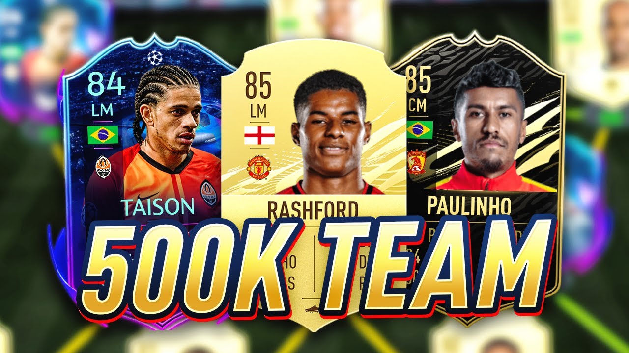 BEST POSSIBLE 500K WEEKEND LEAGUE TEAM ft. RTTF!! (500K SQUAD BUILDER) - FIFA 21 ULTIMATE TEAM