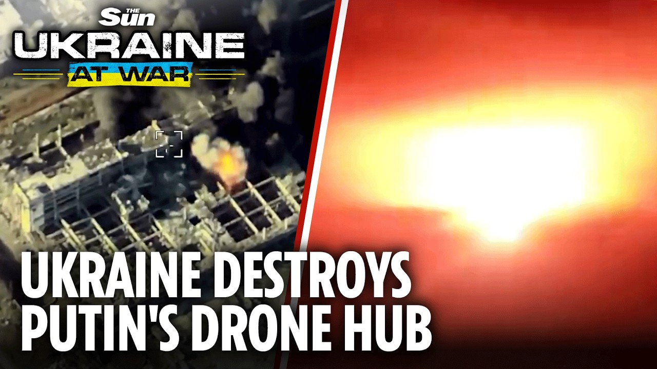 Ukrainian missiles annihilate Russian drone base at Donetsk airport