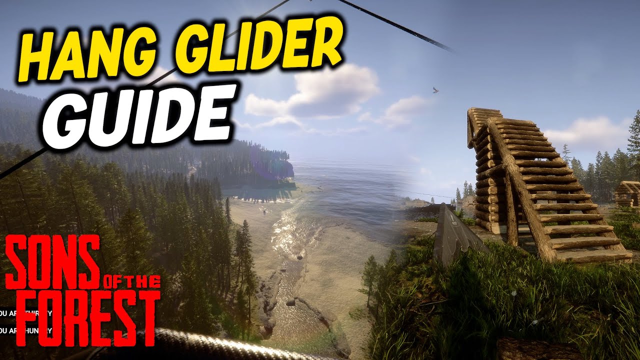 Sons Of The Forest Hang Glider Guide | Glider Tower & How To Fly Long Distances