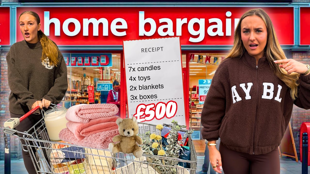 IF IT FITS IN THE TROLLEY, YOU CAN KEEP IT! *HOME BARGAINS EDITION*