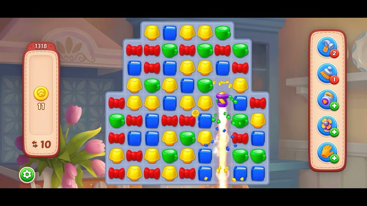 Homescapes, Level 1318 #gameplay #games #homescapesvideos #homescapes 