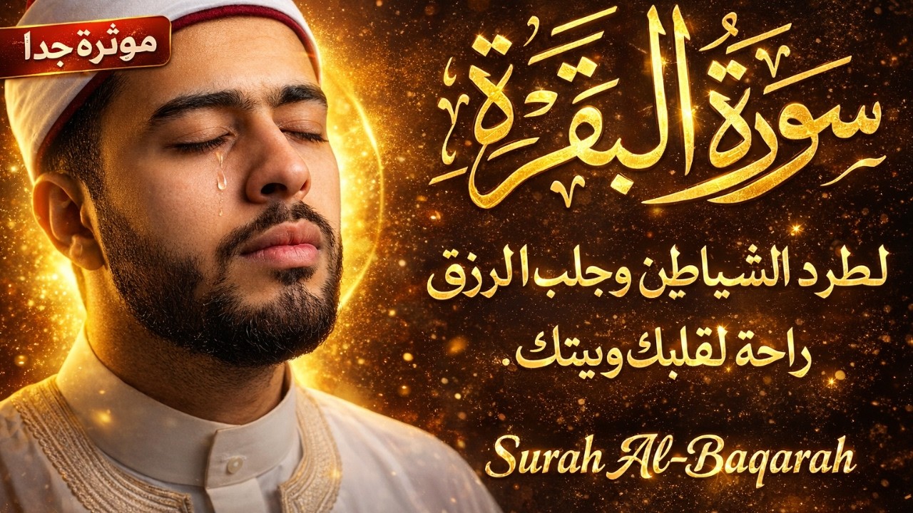 سورة البقرة لحفظ وتحصين المنزل وجلب البركة 🛑 راحة لا توصف أزح بها همومك Surah Baqarah