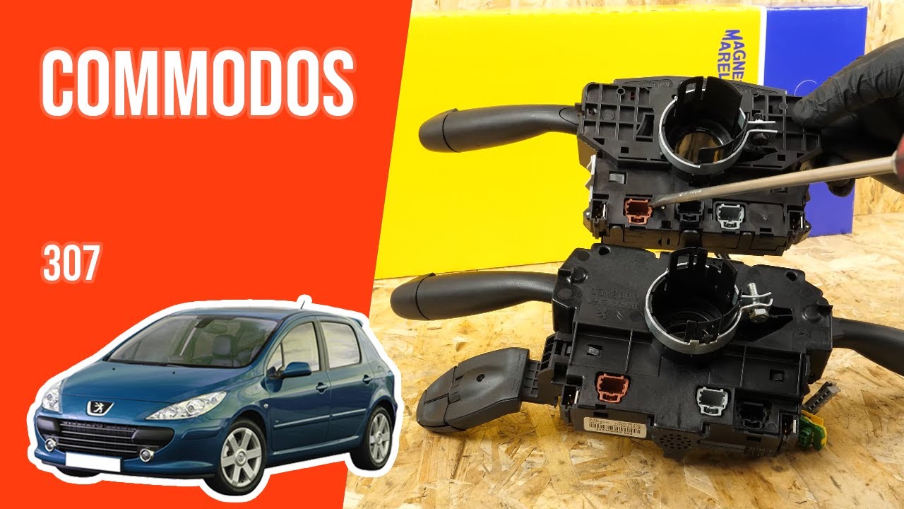 Changer les commodos Peugeot 307 📍