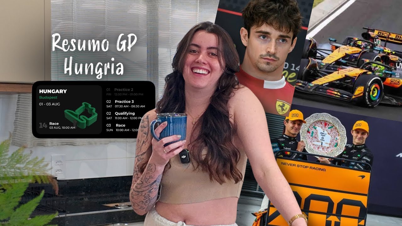 GP da Hungria 🇭🇺 '25 | Resumo de Hungaroring com nosso cafezinho ☕️