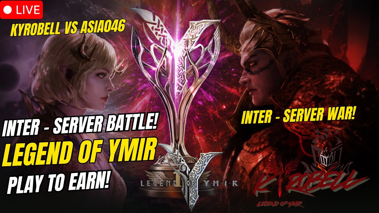 Legend Of Ymir | Server Battle , Kyrobell Vs Asia046! ( Tagalog )