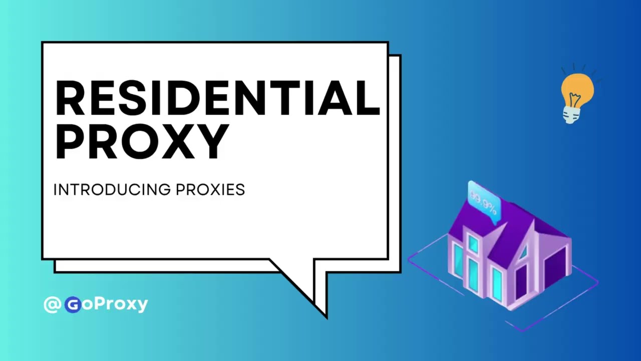 What Are Residential Proxies? |  GoProxy for Web Scraping, AI Training, SEO & Ad Verification