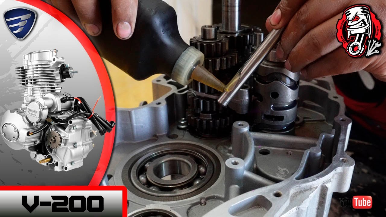 ITALIKA V-200 COMO ARMAR MOTOR PARTE #1
