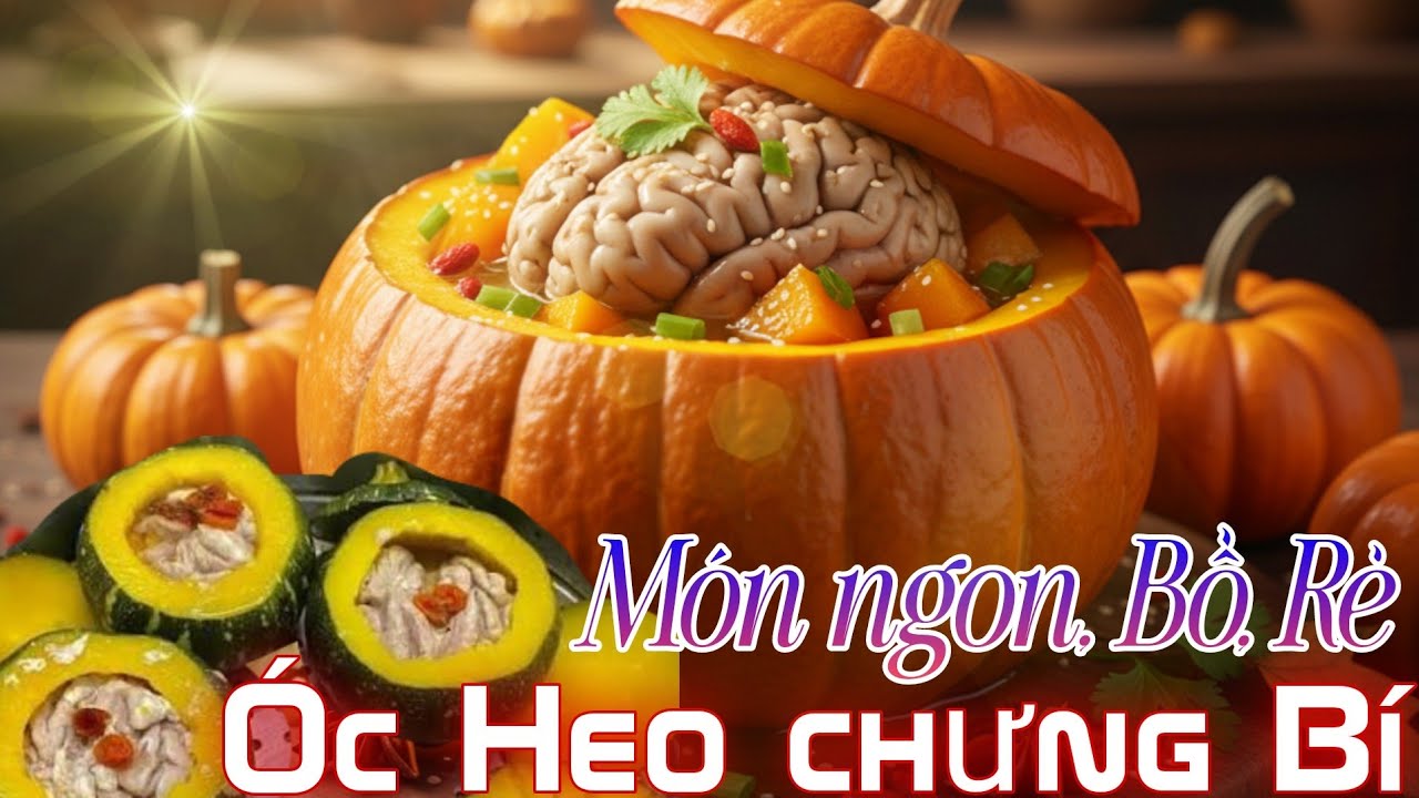 M&oacute;n ngon cho bạn: &Oacute;c heo Chưng B&iacute; - m&oacute;n ăn ngon gi&agrave;u dinh dưỡng 