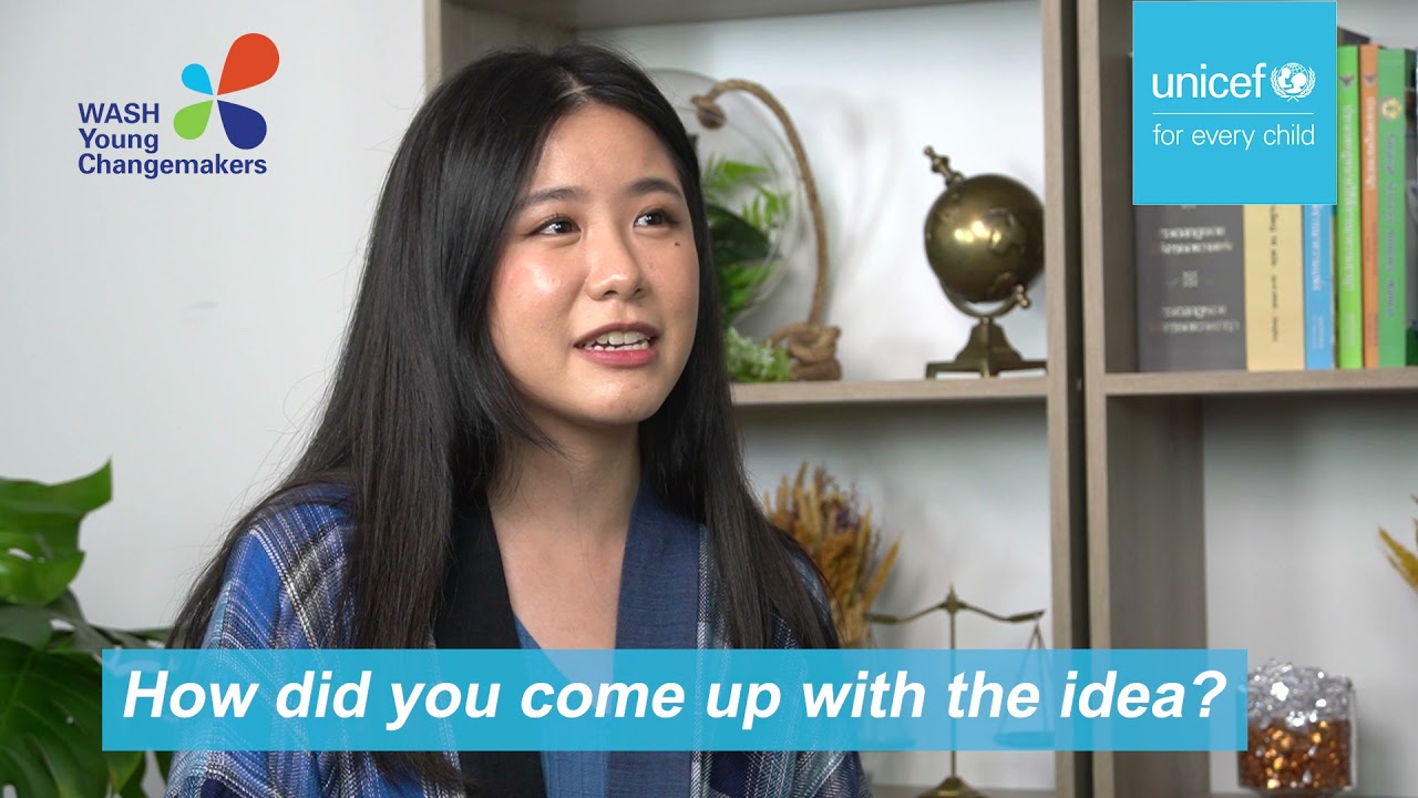 UNICEF Wash Young Changemaker - Grace, Co-Founder of Term Naam