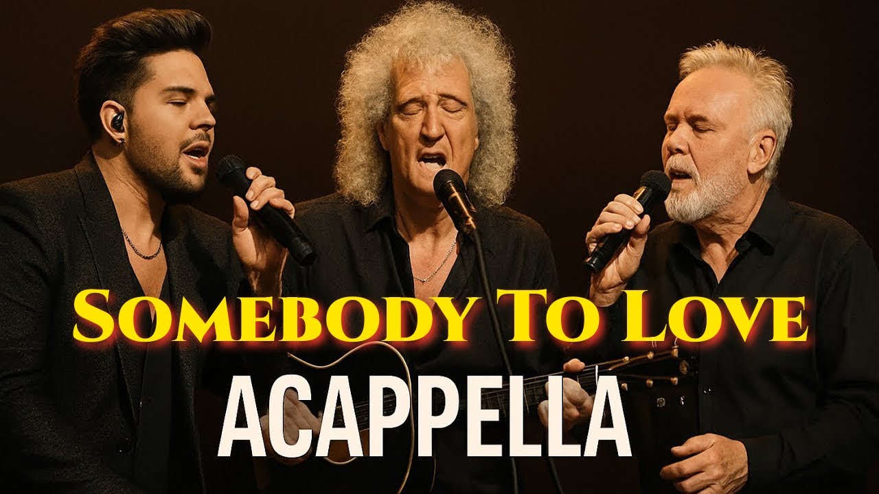 Somebody To Love (acapella) Queen + Adam Lambert Live 4K UHD