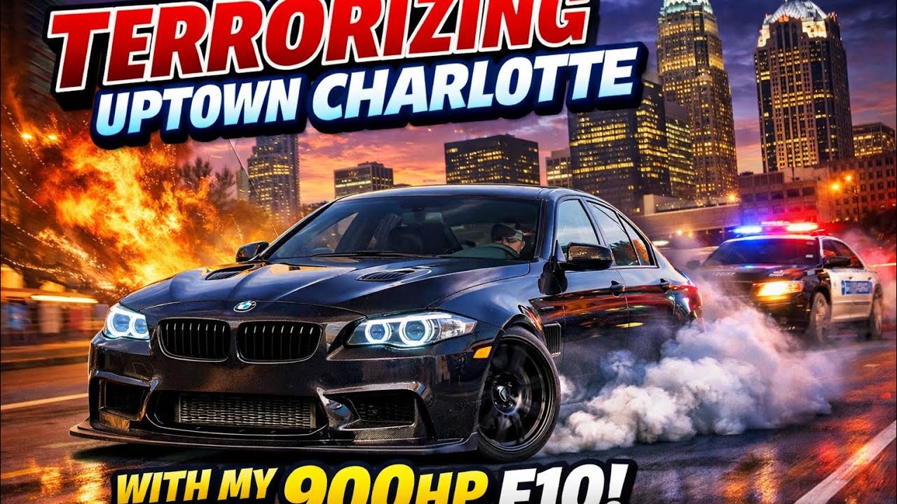TERRORIZING UPTOWN CHARLOTTE (Almost got arrested ) 