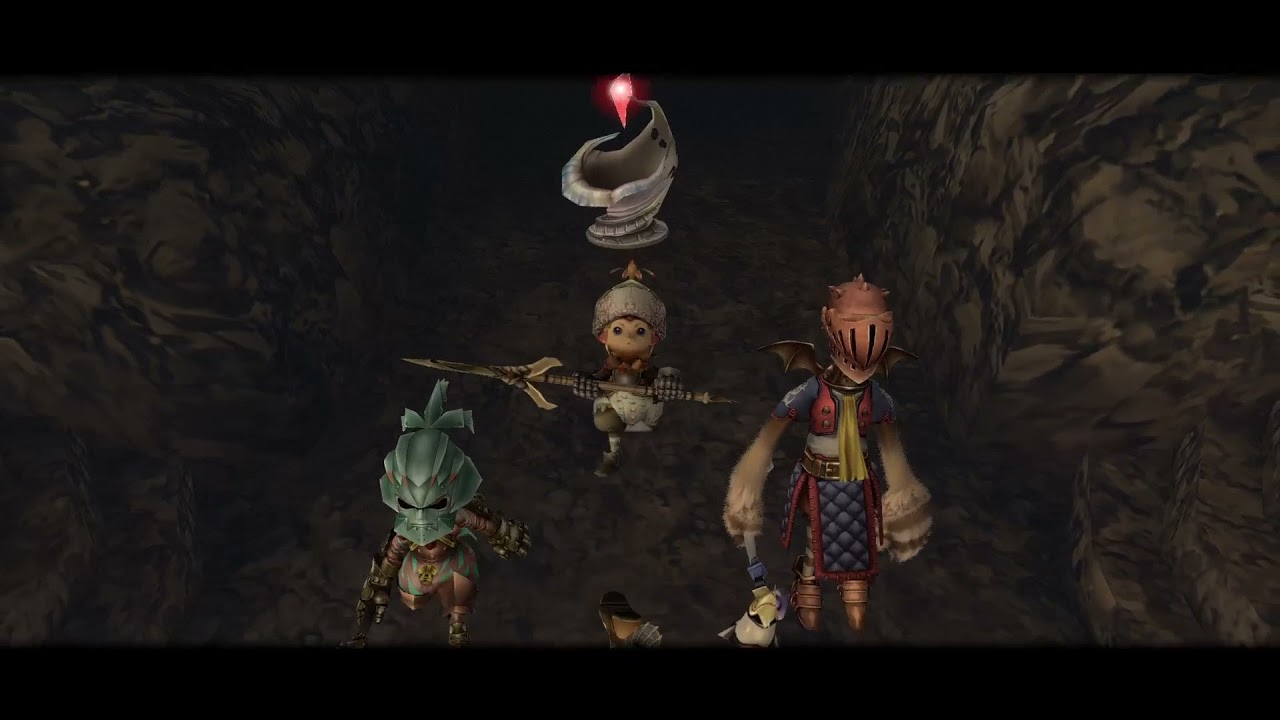 Final Fantasy Crystal Chronicles Remake Online | Goblin Wall - left in a dungeon