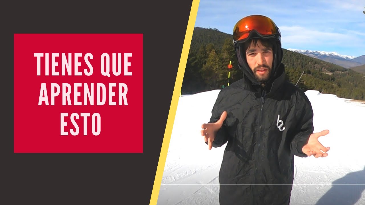 Aprender snowboard - Giro de puntas / Snowboard en Español