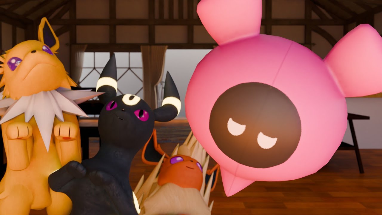 Mochi Mayhem with Eeveelution _ Pokemon Animation