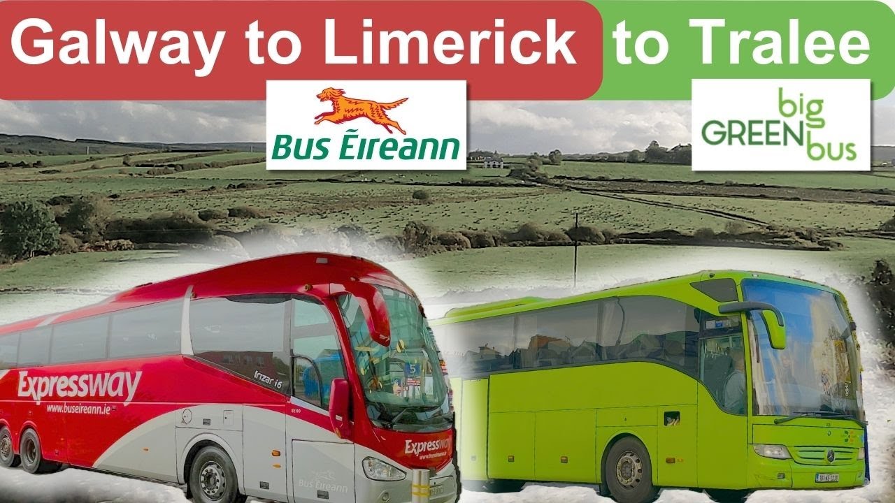 Comparing Bus Éireann and Big Green Bus in a run from Galway to Kerry