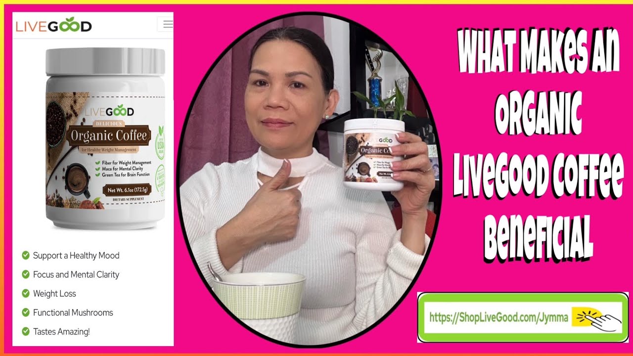 ORGANIC SLIMMING COFFEE OF LIVEGOOD #livegoodproducts #livegoodopportunity