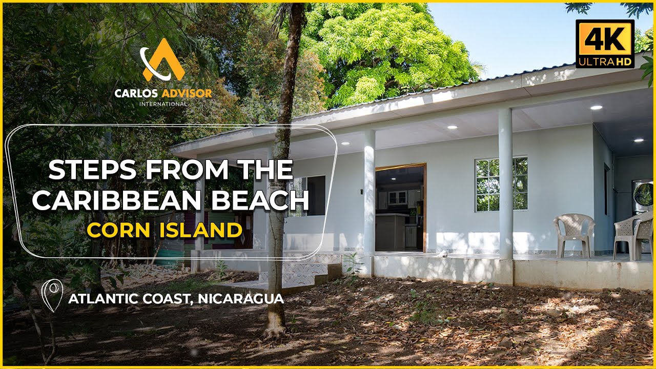 Beach House for Sale in Corn Island, Nicaragua | 3 Bed | US$350,000