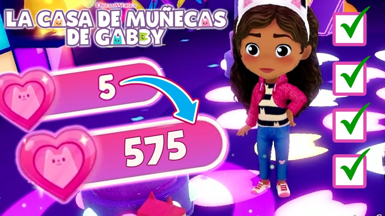 ¡Completando TODAS las misiones en La casa de muñecas de Gabby en Roblox!