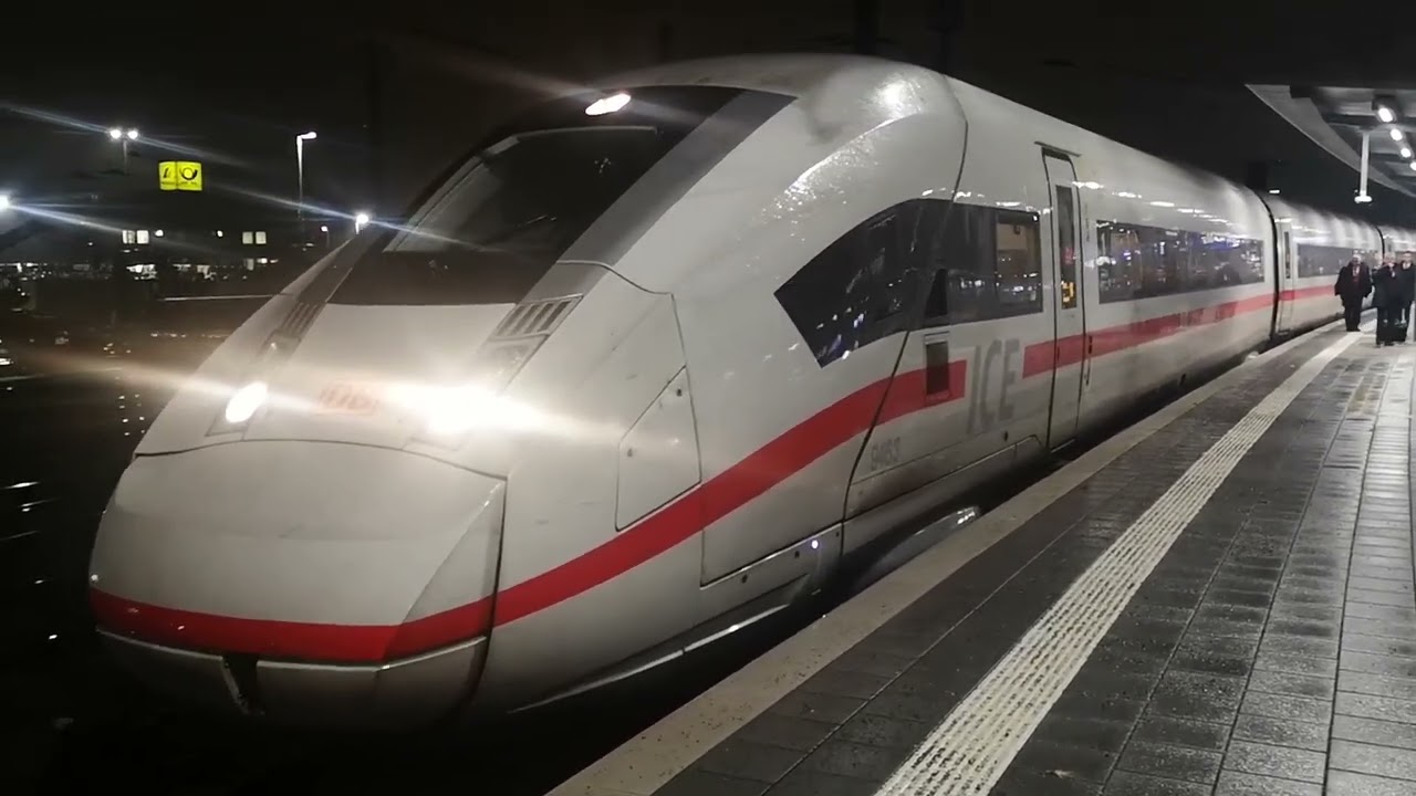 Dortmund Hbf ICE4 615 9463 von Hamburg Altona nach München Hbf 08.12.2022