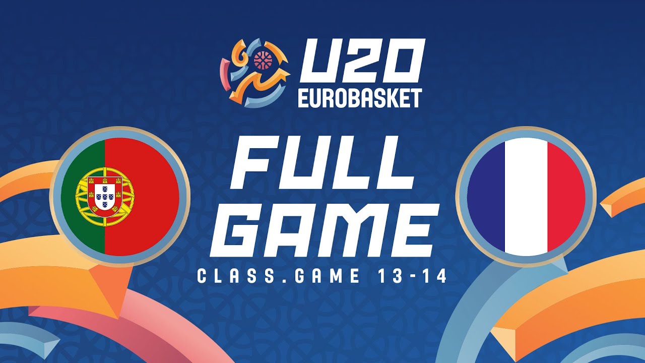 Class. Game 13-14 | Portugal v France | Full Basketball Game | FIBA U20 Women's EuroBasket 2025