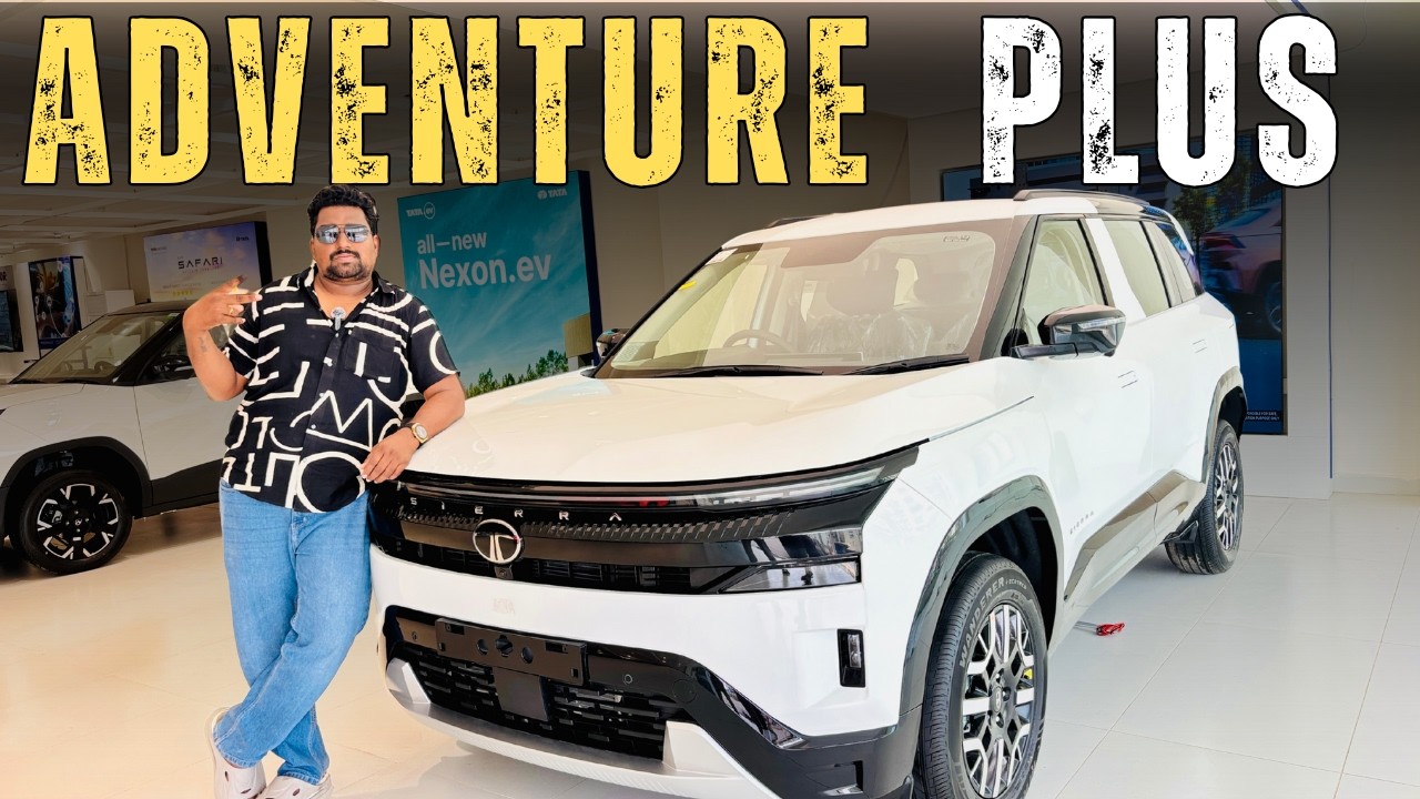 Tata Sierra Adventure Plus Review Telugu | Petrol Manual | practical SUV ?