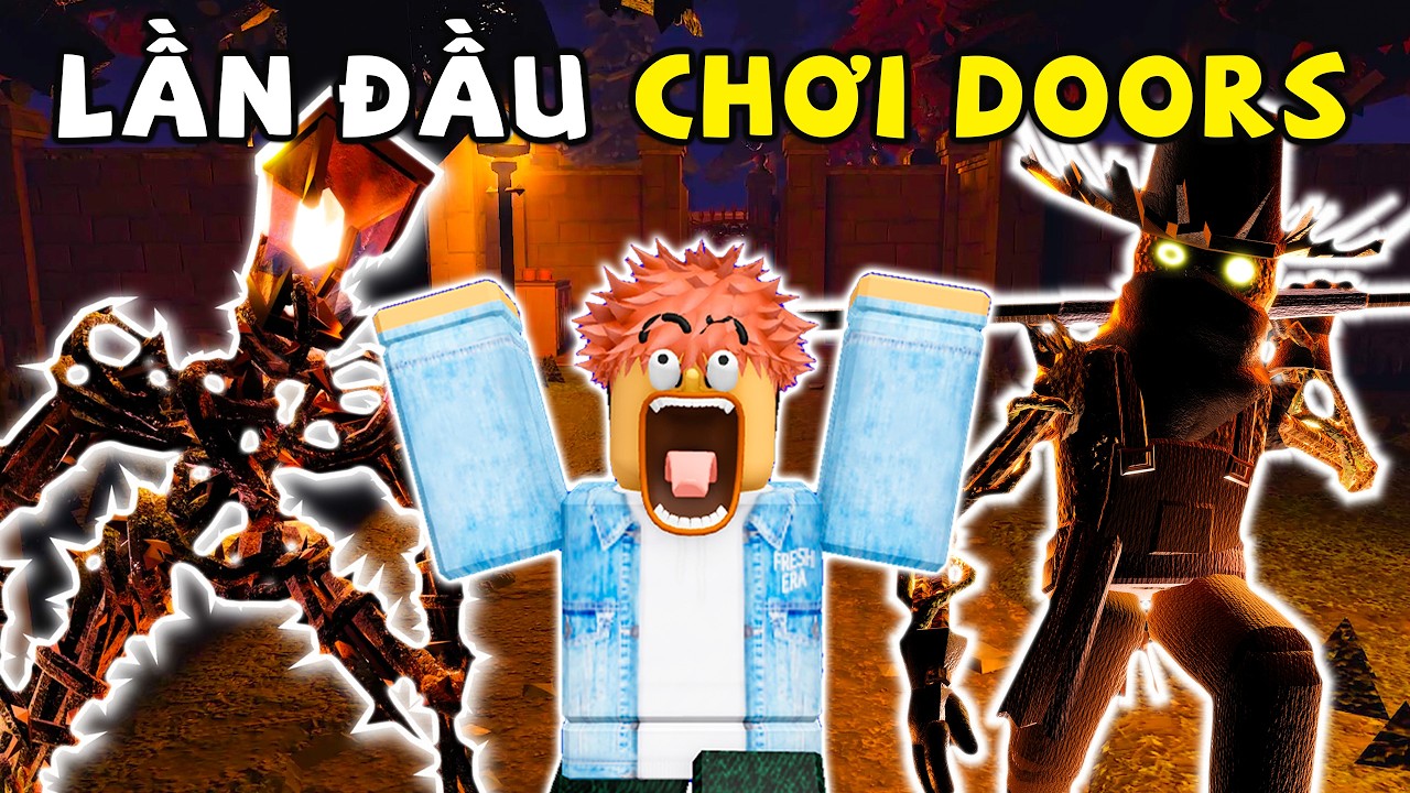 Mình lần đầu thử chơi DOORS THE OUTDOOR và CÁI KẾT...