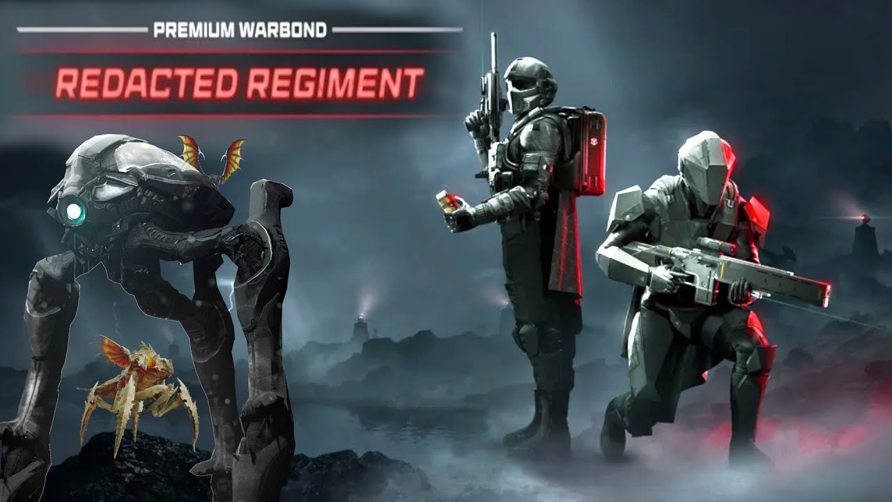 Helldivers 2 Redacted Regiment C4 and Lure Mines against Bugs & Illuminate Test