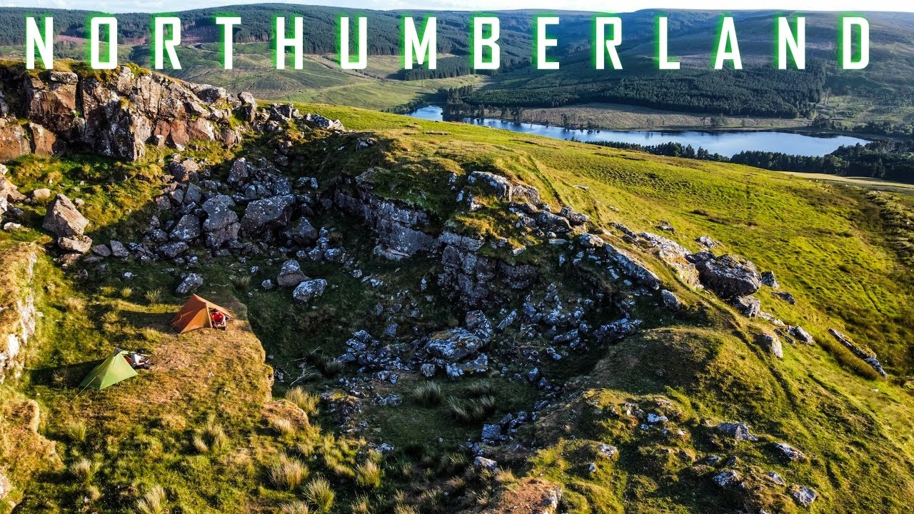 WILD CAMPING ON NORTHUMBERLANDS BEST CRAG | LANSHAN 1 AND 2 PRO