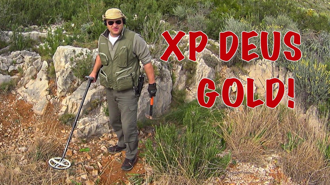Xp Deus. La fiebre del oro.  Поиск золота в Испании  1.
