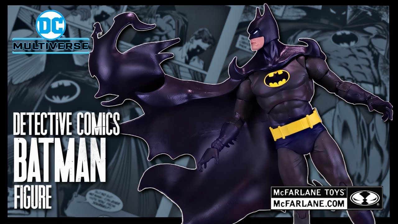 McFarlane Toys DC Multiverse Detective Comics #587 Batman Figure | @The Review Spot