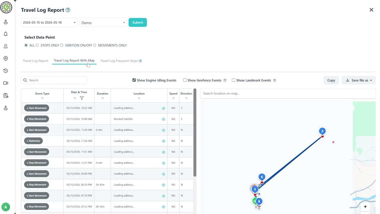 How to check gps tracker history, step by step.