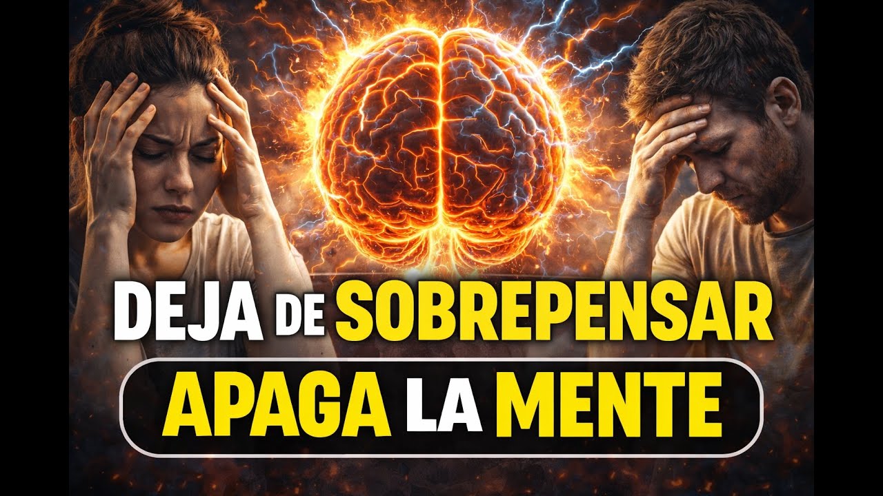 Cómo dejar de SOBREPENSAR Y APAGAR LA MENTE - El método que nadie explica