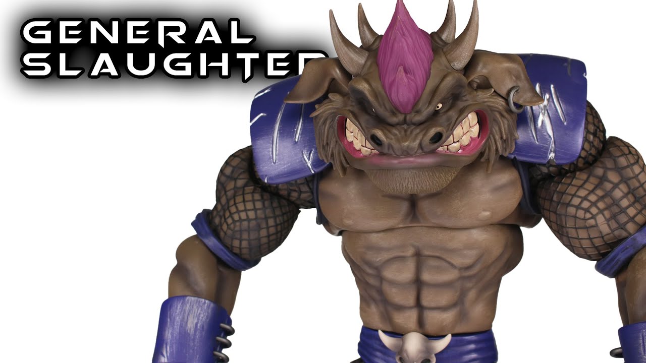 Premium DNA GENERAL SLAUGHTER Battletoads Action Figure Review