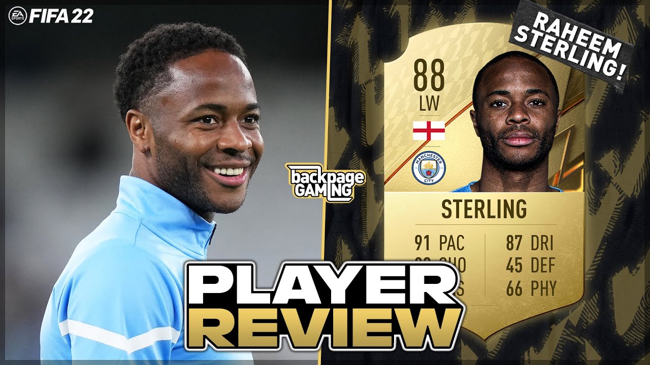 YOU NEED THIS GUY FOR CHAMPS! 💨 88 Raheem Sterling Player Review | FIFA 22 Ultimate Team