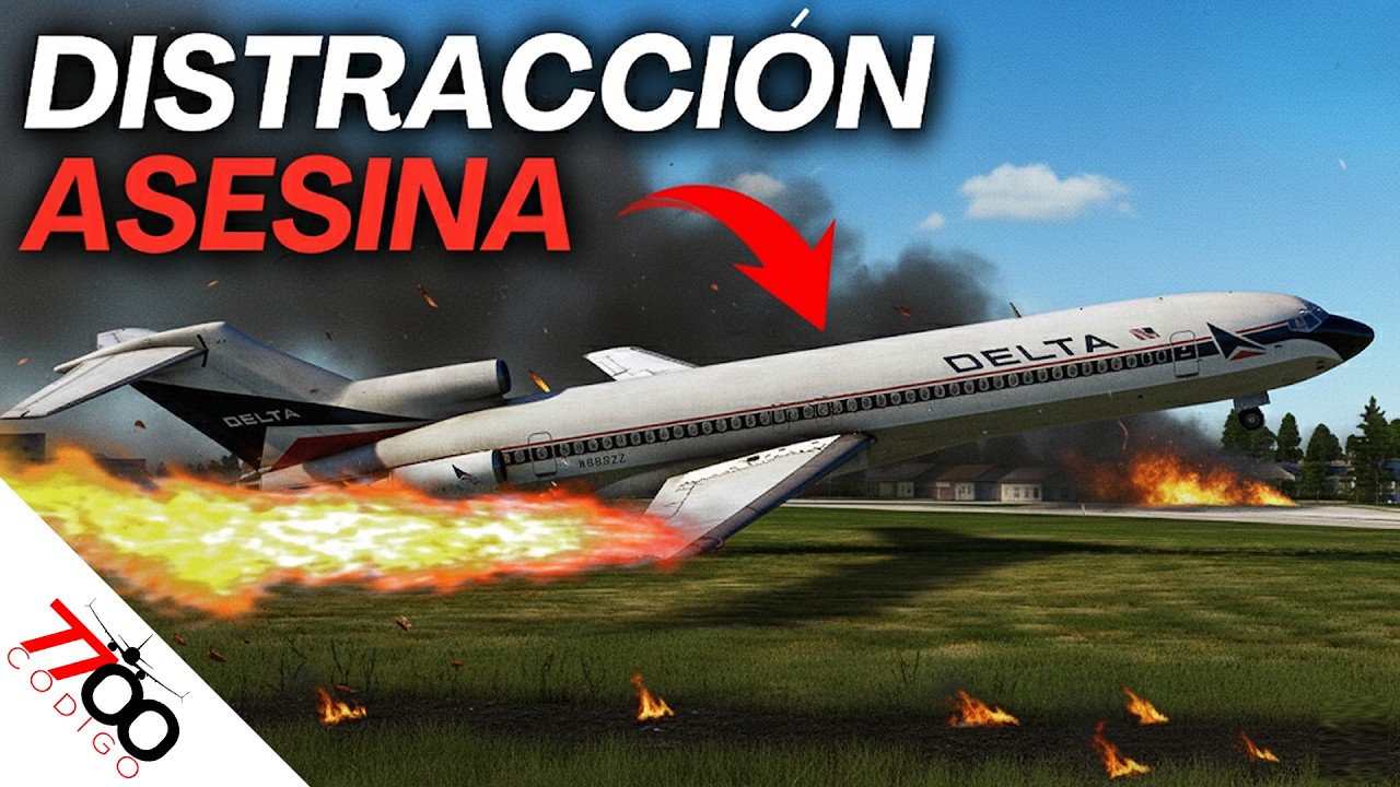 El piloto DISTRAÍDO que desató una TRAGEDIA AÉREA | Vuelo 1141 de Delta