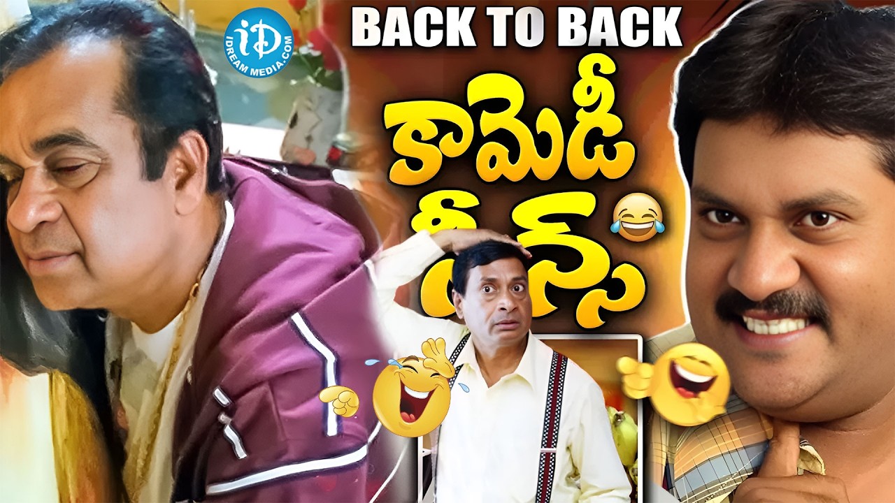 Sunil Back to Back Comedy Scenes | Telugu Super hit Comedy Scenes | Brahmanandam | MS Narayana