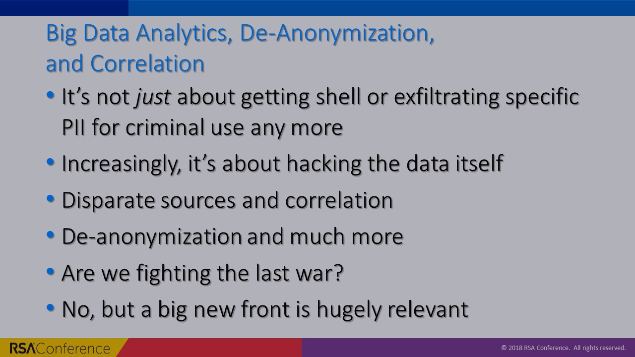 Virtual Session  The Five Most Dangerous New Attacks: The Rest of the Story