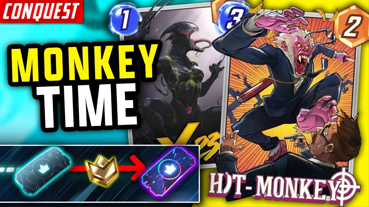 Monkey with X-23??! | Marvel Snap Gameplay - Conquest