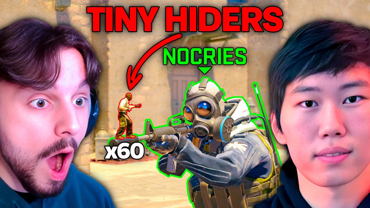 NOCRIES vs. 60 TINY HIDERS (1v60)