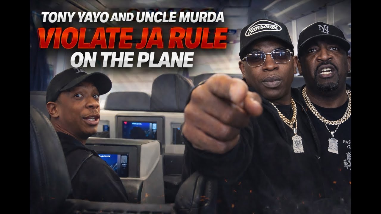 ТОНИ ЯЙО И ДЯДЯ МУРДА ПРЕСЛЕДУЮТ JA RULE &mdash; JA RULE СХОДИТ С САМОЛЕТА!