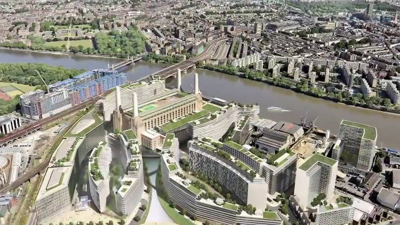 Battersea Power Station Architect | London  4K UHD | Modern Architecture Design