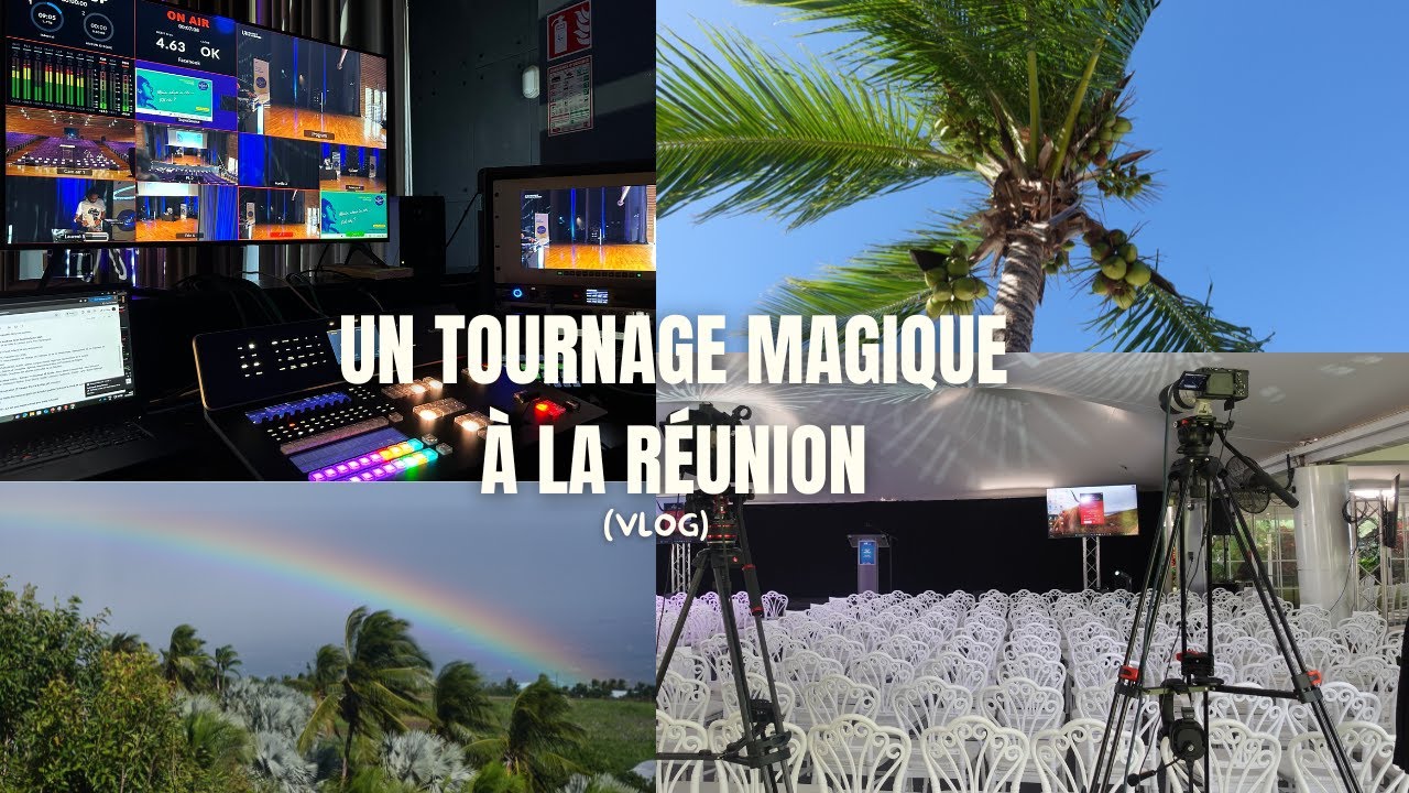 UN TOURNAGE MAGIQUE À LA RÉUNION (vlog)